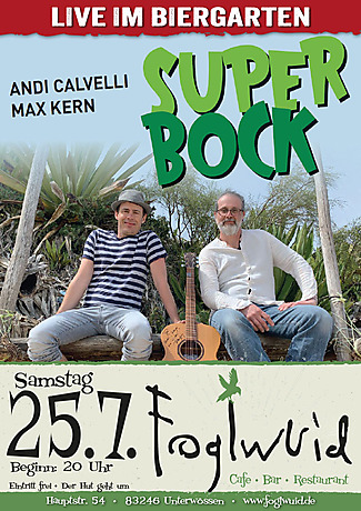 SUPERBOCK live im Biergarten SUPERBOCK live im Biergarten