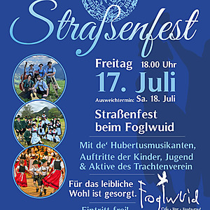 Straßenfest mit dem Trachtenverein Unterwössen