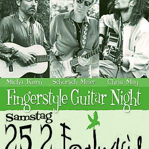 Fingerstyle Guitar Night  AUSVERKAUFT