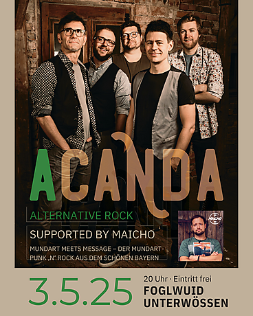 Acanda  Support: MAICHO Acanda  Support: MAICHO